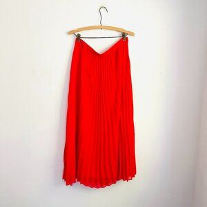 Ann Taylor Red Maxi Skirt - Size 8